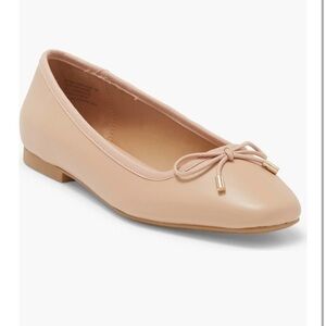 Steve Madden Seemly Ballet Flat - Tan leather